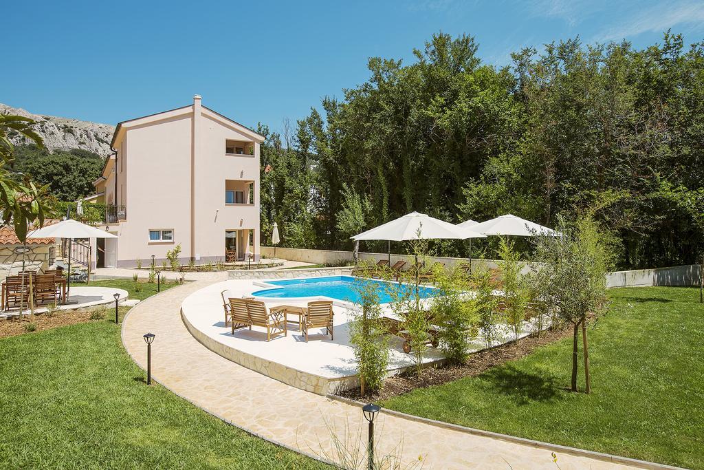 Residence Mediterraneo II Baška Exteriör bild