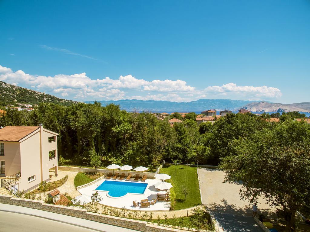 Residence Mediterraneo II Baška Exteriör bild