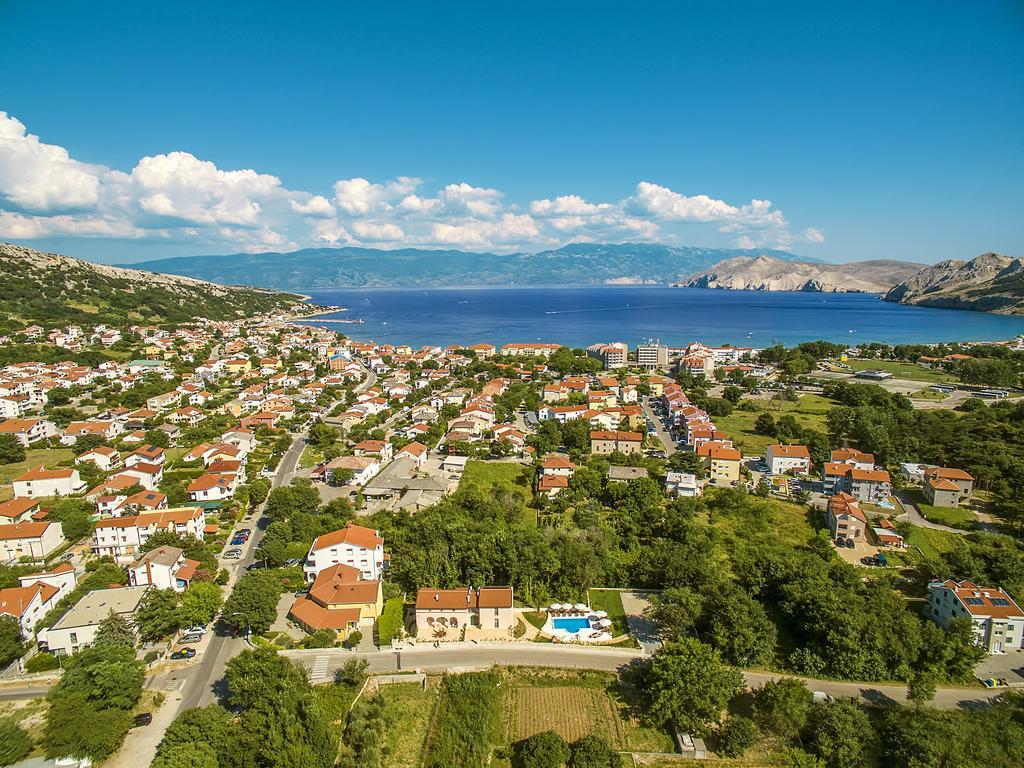Residence Mediterraneo II Baška Exteriör bild