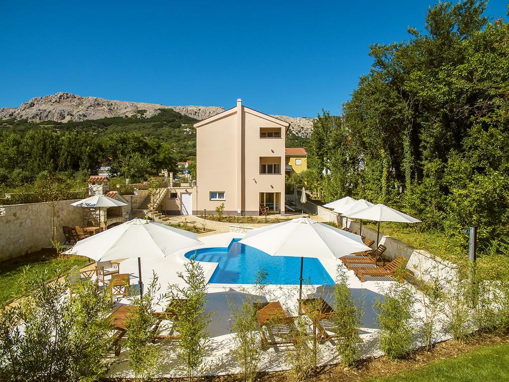 Residence Mediterraneo II Baška Exteriör bild